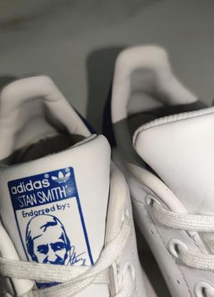 Дитячі білі кросівки кеди adidas stan smith 33-33,5 (21,5см)4 фото