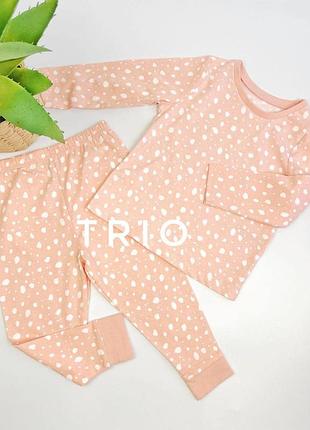 Дитяча бавовняна піжама george 116/122, 128/135см