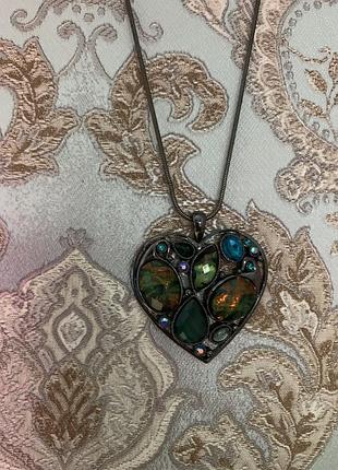 Подвеска сердечко, сердце 4
