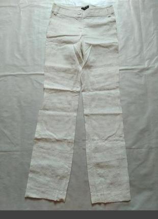 Брендовые брюки в полоску1 фото