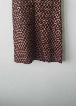 Красивое сарафан платье zara в геометрический принт.5 фото