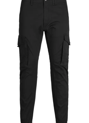 Брюки карго jack &amp;jones paul flake slim fit black