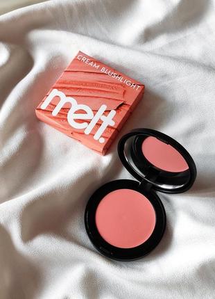 Кремовые румяна melt cosmetics cream blushlight honey thief1 фото