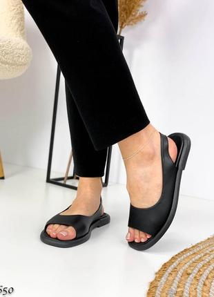 ❤️ кожаные босоножки