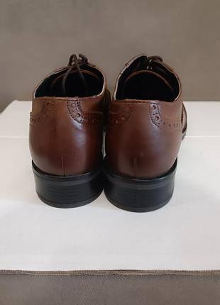 Кожаные туфли окфорды marinaseval италия