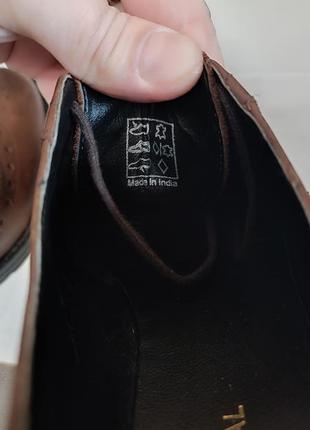 Кожаные туфли окфорды marinaseval италия