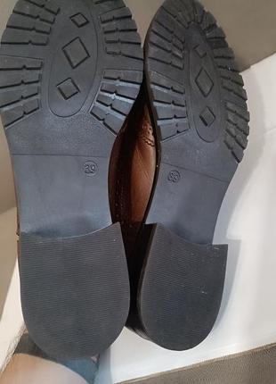 Кожаные туфли окфорды marinaseval италия