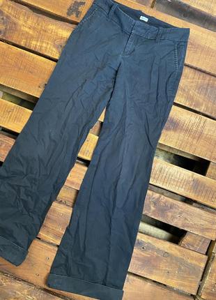 Жіночі повсякденні штани (брюки) gap (геп хс-срр ідеал оригінал чорні)