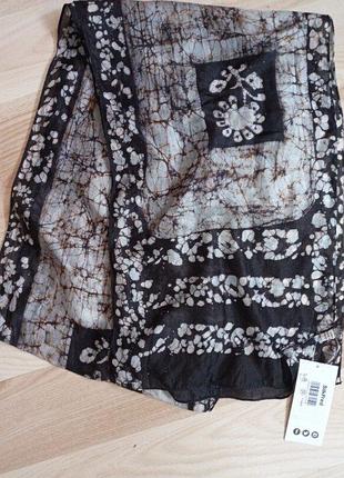 Шарф из натурального шелка