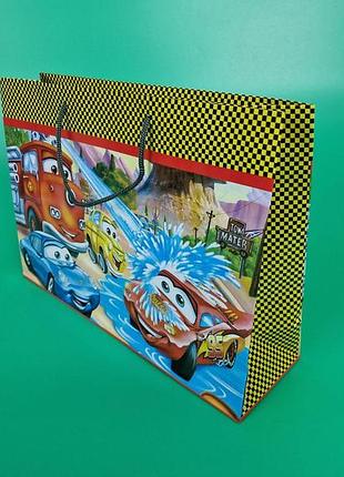 Паперовий великий горизонтальний пакет 36/22/10 (артbg-145) (12 шт.)