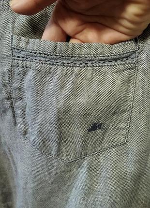 🌼класні брендові льняні джогери штани брюки5 фото