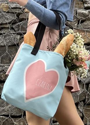 Плотная сумка шопер пляжная америка, оригинал