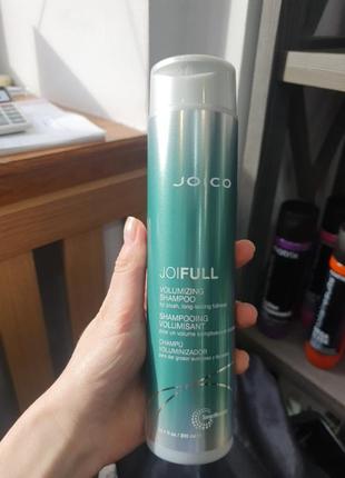 Професійний шампунь для об'єму для об'єму joico joifull volumizing 300 мл