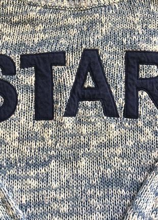 Блакитний стильний светр світшот stradivarius star s4 фото