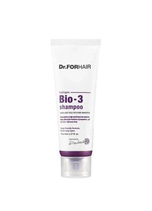 Шампунь від випадіння волосся зі стовбуровими клітинами dr. forhair folligen bio - 3 shampoo 70 мл