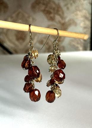 Серьги, сережки, гроздь