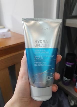 Професійна маска для тонкого волосся hydrasplash маска-желе зволожуюча joico 150 мл