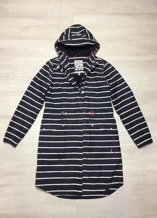 Фирменный женский плащ дождевик с капюшоном joules