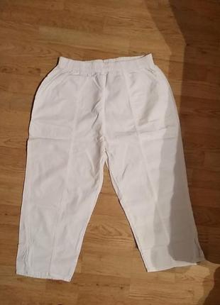 Штанишки  белые летние
