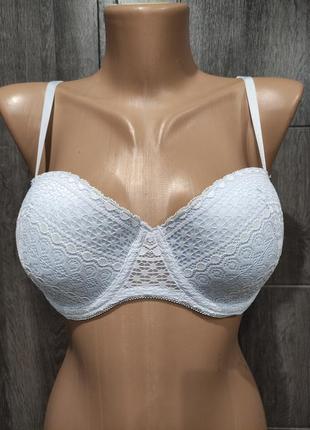 75d бюстгальтер гипюровый с формованной чашкой