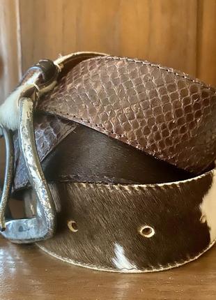 Шкіряний ремінь, італія