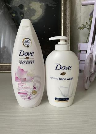 Набор dove гель для душа мыло