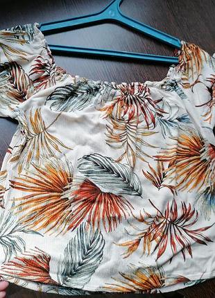 Блузка топ вискоза  primark 3