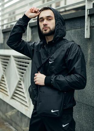 Ветровка  nike windrunner jacket черный3 фото