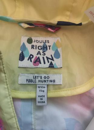 Комбинезон дождевик joules right as rain4 фото