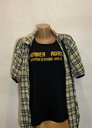 Рубашка/футболка мужская/в клетку la corne d'or