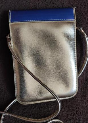 Наплечная оригинальная сумочка на магнитной кнопке6 фото