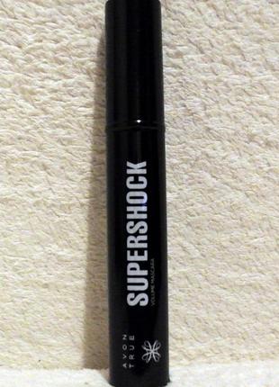 Тушь super shock avon черная