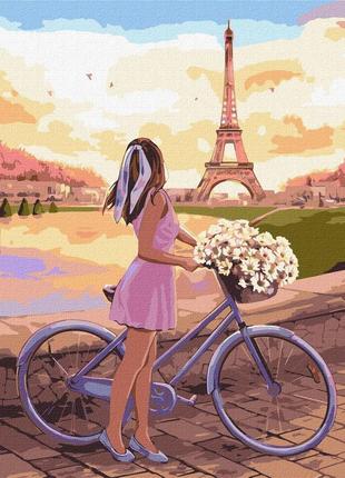 Картина по номерам "романтика в парижі" ©kira corporal kho2607 40х50 см melmil