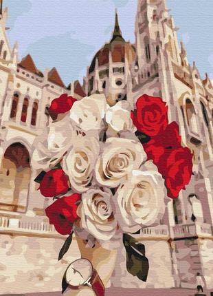 Картина по номерам троянди в будапешті melmil