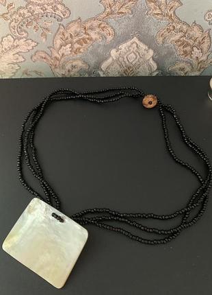 Колье, намисто, перламутр