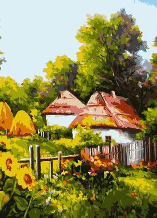 Картина по номерам украинское село украинскими тропами 50 х 60 см artissimo pnх1606 melmil