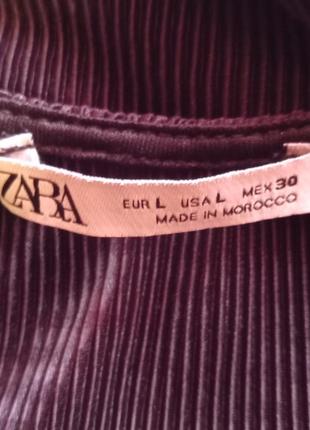 Пліссерований топ,блуза zara,p.l,морокко.4 фото