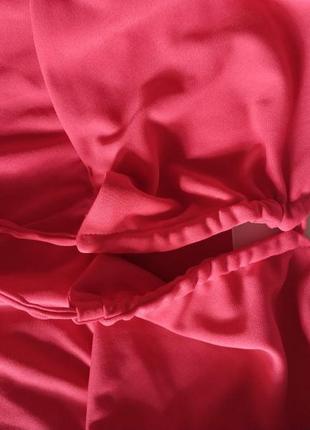 Сукня, рожева сукня, сукня фуксія, коротка сукня8 фото