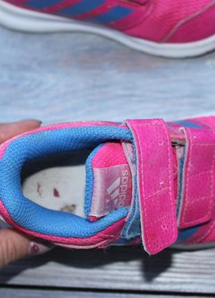 Adidas легкие кроссовки на липучках5 фото