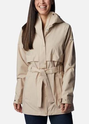 Женский плащ long valley columbia sportswear rain trench ii