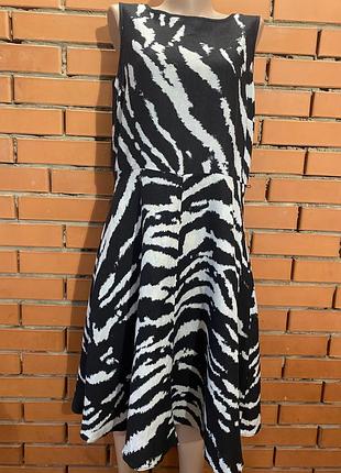 Лляна сукня ( анімалістичний принт) tu