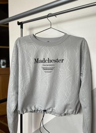 Вкорочена кофта «madchester»3 фото
