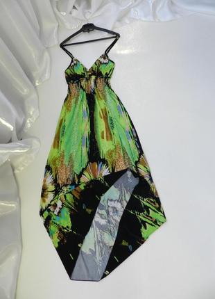 ☘️ шикарный сарафан в пол, ткань масло, на тонких брителях ( с регуляторами) широкая...