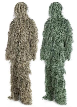 Костюм маскувальний ghillie l-xl (кикімора/лежий)8 фото