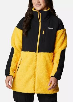 Женская флисовая куртка ballistic ridge columbia sportswear с молнией во всю длину