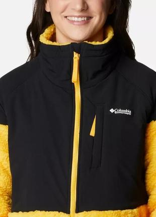 Женская флисовая куртка ballistic ridge columbia sportswear с молнией во всю длину4 фото