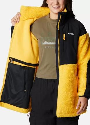 Женская флисовая куртка ballistic ridge columbia sportswear с молнией во всю длину5 фото