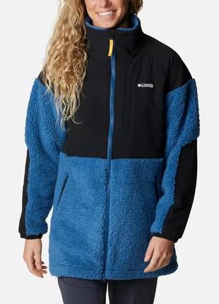 Женская флисовая куртка ballistic ridge columbia sportswear с молнией во всю длину