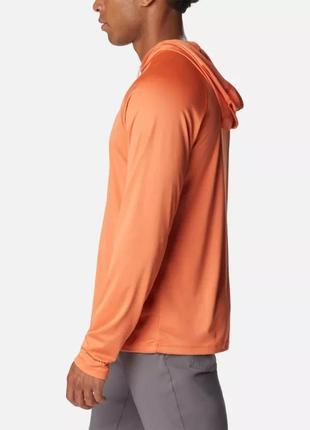 Мужская рубашка summerdry columbia sportswear с капюшоном и длинным рукавом реглан3 фото
