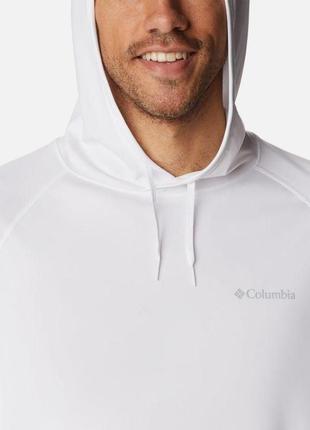 Мужская рубашка summerdry columbia sportswear с капюшоном и длинным рукавом реглан4 фото